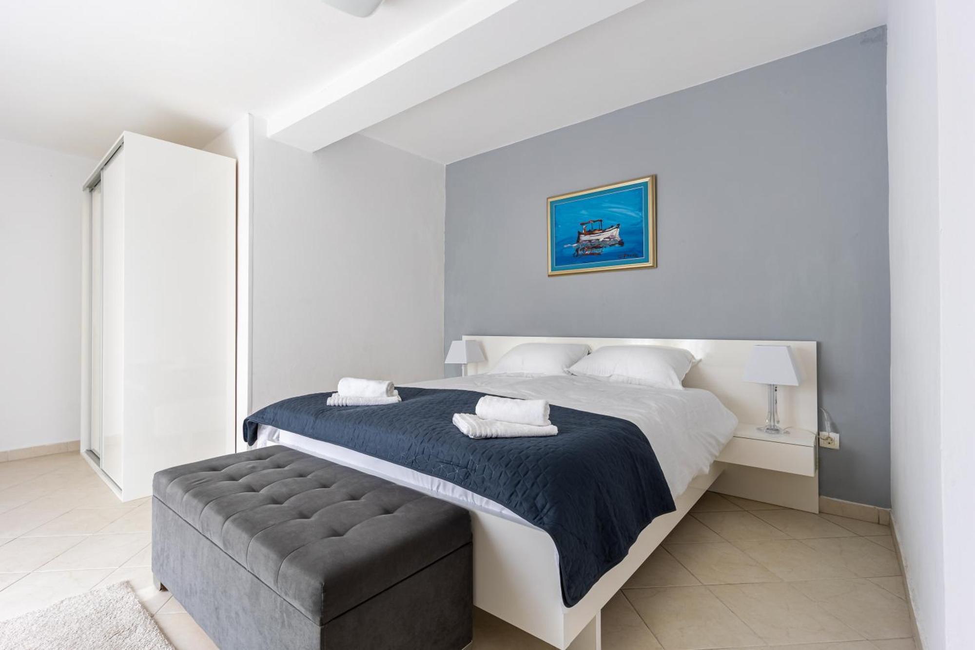 Apartments Sea View Рабац Экстерьер фото